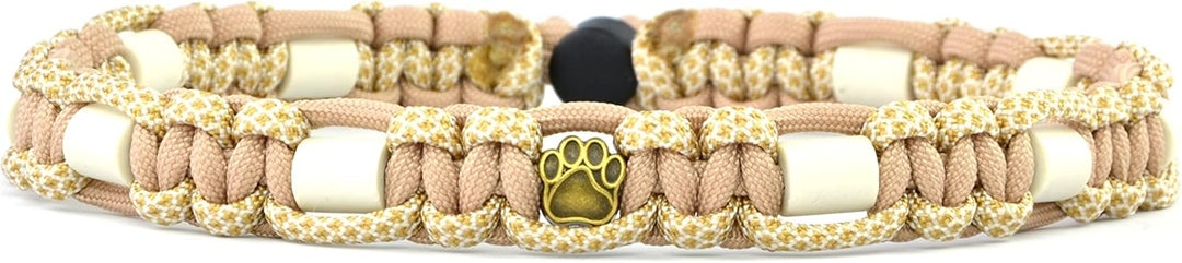 EM-Keramik-Halsband für Hunde &amp; Katzen - Massanfertigung EM-Band Original US-Paracord (61-70 cm, Bei