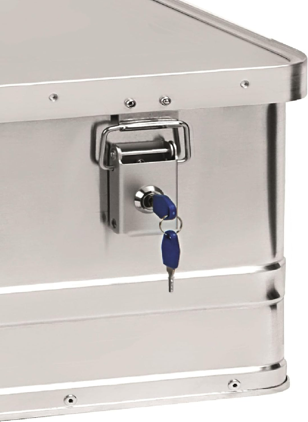 ALUTEC MÜNCHEN Aluminiumbox BASIC 40 LOCK (mit Zylinderschloss, 2 Schlüssel, Inhalt 40 l, Aussenmass