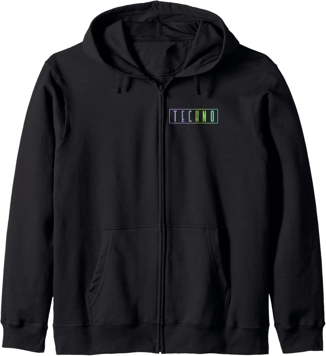 Technomusik Soundbass Kapuzenjacke