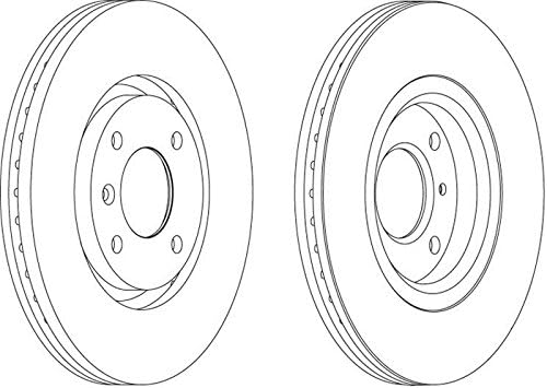 Ferodo DDF1152 Bremsscheibe - (2 Stück)