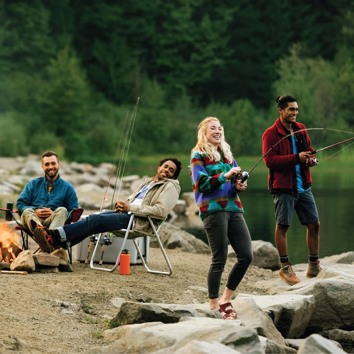 Zebco 888 Spincast Angelrolle, Grösse 80, Rolle wechselbar, Rechts- oder Linkshänder, integrierter B
