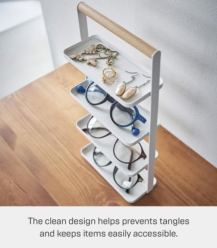 Accessory tray 4 tiered - Tosca - White