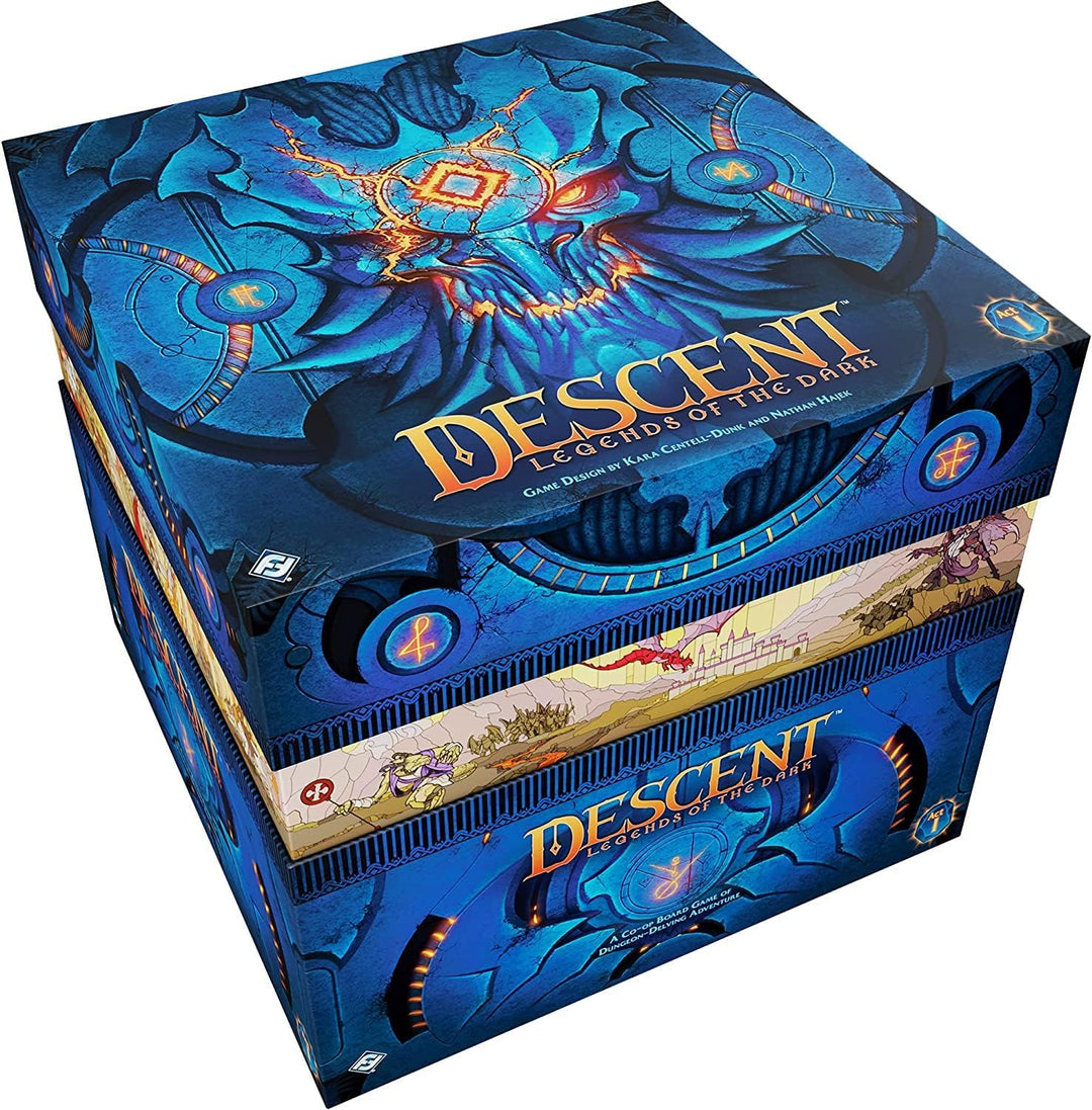 Fantasy Flight Games, Descent: Legends of The Dark, Miniature Game, 1-4 Players, Ages 14+, 3-4 Hours