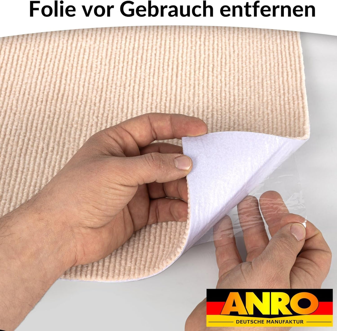 ANRO Bodenschutzmatte Bürostuhl Unterlage Schreibtischstuhl Unterlage Bürostuhl Teppich rutschfeste