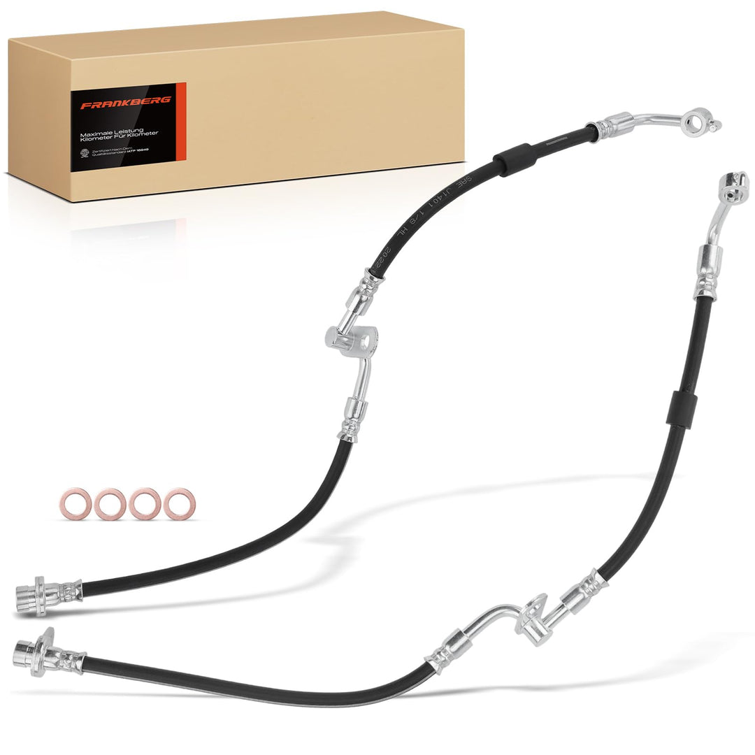 Frankberg 2x Bremsschlauch Bremsschläuche Vorne Links Rechts Kompatibel mit MX-5 III NC 1.8L 2.0L 20