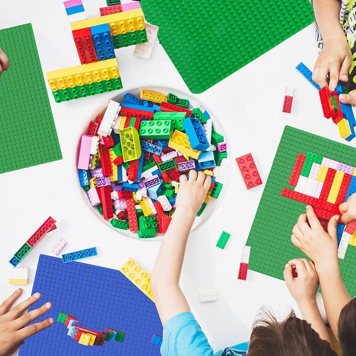 Grosse Bauplatte Kompatibel mit Lego Duplo Platten,Classic grosse Grundplatte,38.4 * 38.4cm Platten-