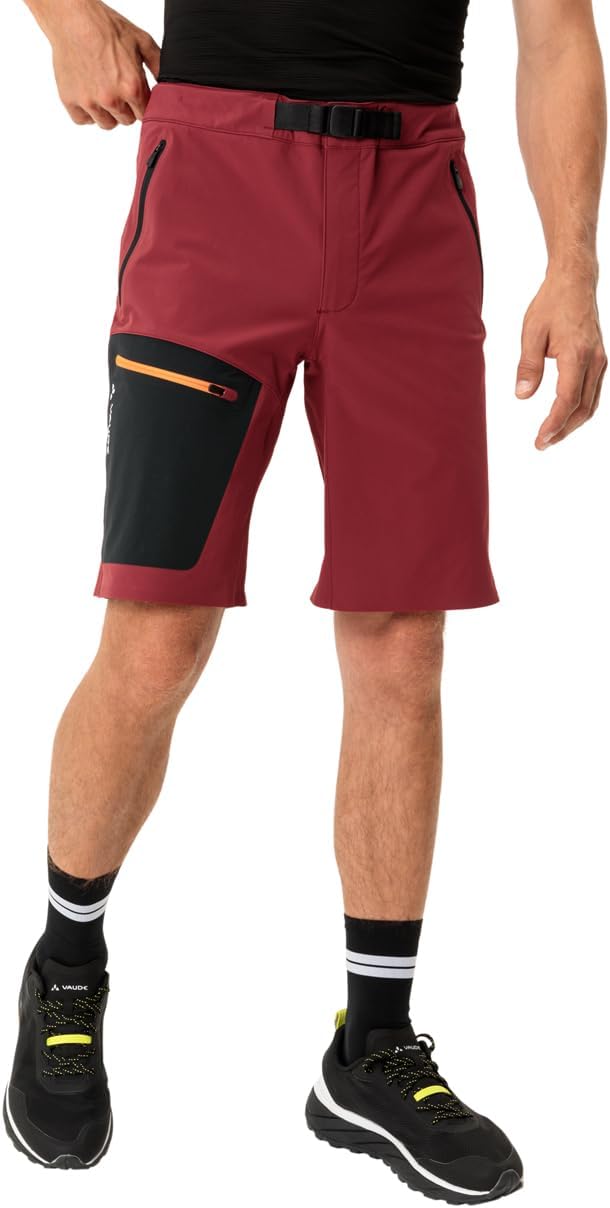 VAUDE Herren Shorts Men's Badile Shorts 46 Carmine, 46 Carmine
