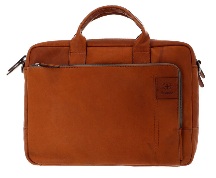 Strellson - hyde park charles briefbag shz Braun Einheitsgrösse Cognac, Einheitsgrösse Cognac