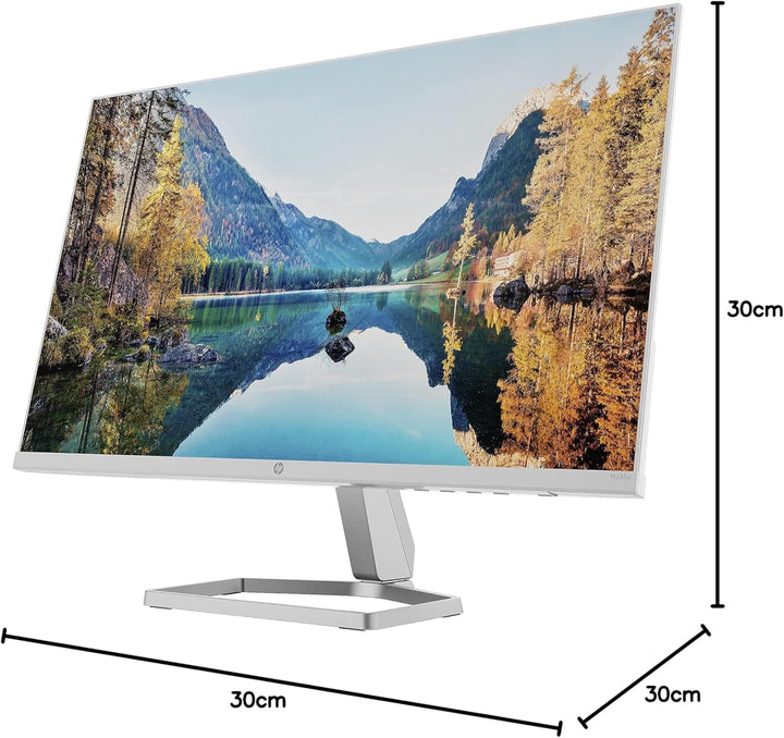 HP M24fw écran plat de PC 60,5 cm (23.8") 1920 x 1080 Pixels Full HD LED Argent