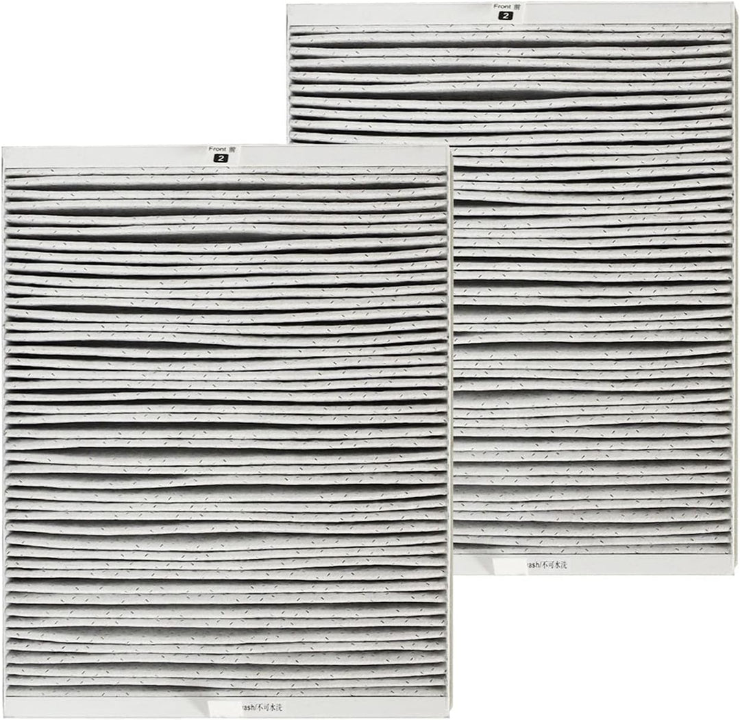 PUREBURG 2er-Pack HEPA + Aktivkohle 2-in-1-Filter, kompatibel mit Philips AC4072/11 Luftreiniger, Te
