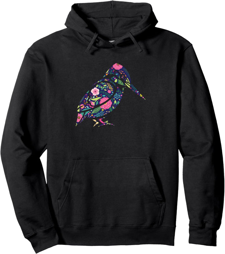 Eisvögel Mosaik Blumen Design Geschenk Fun Pullover Hoodie