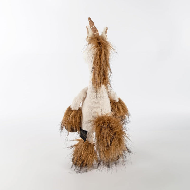 SIGIKID 38488 Uni Que L Beasts Town Kinder und Erwachsene Kuscheltier empfohlen ab 3 Jahren weiss, g