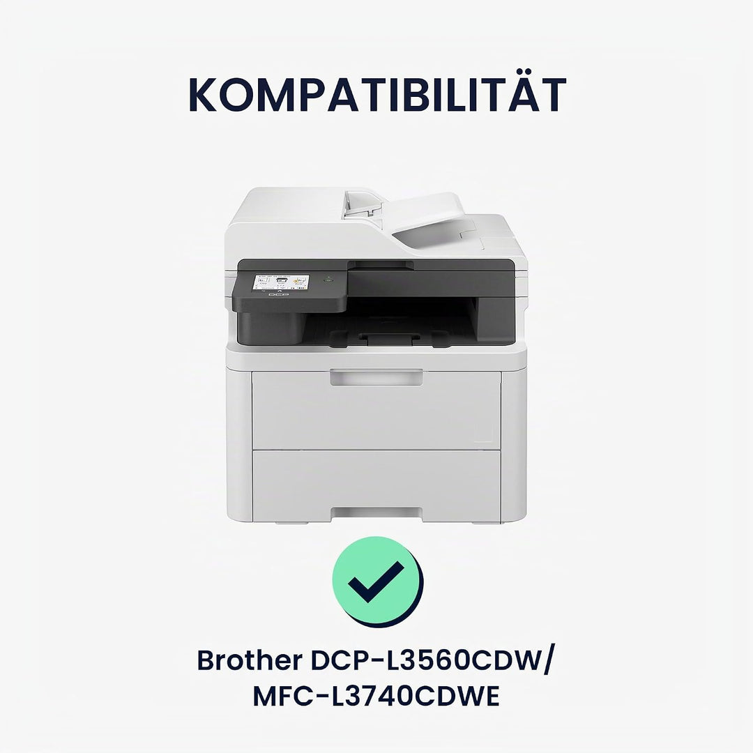 kwmobile Cover kompatibel mit Brother DCP-L3560CDW / MFC-L3740CDWE - Tasche Hülle Drucker - Staubsch