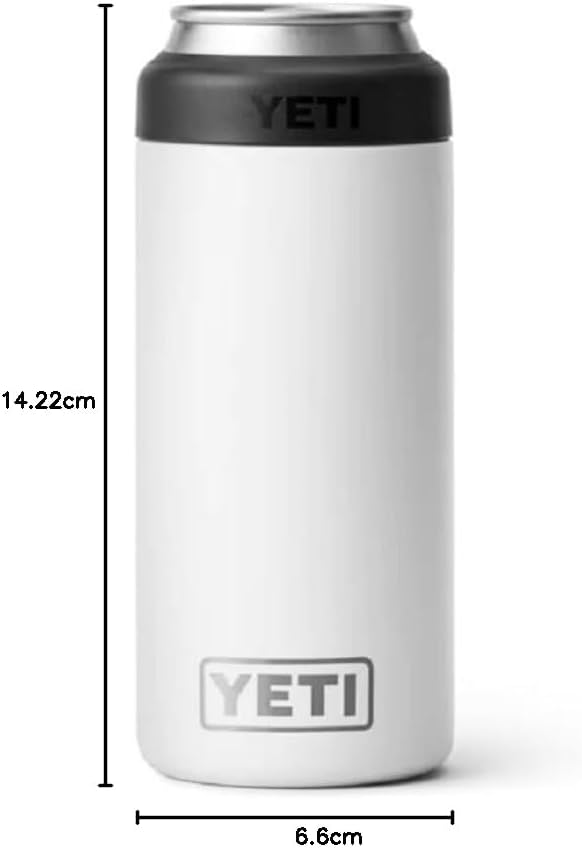 YETI Rambler Colster Dosenisolierer, White, 250ml White - 250ml, White - 250ml