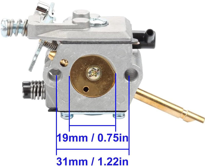 FS66 WT-45 Vergaser für Stihl FS86 FS48 FS52 FS56 FS62 FS81 FS106 Freischneider Rasentrimmer ersetzt