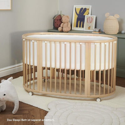 Stokke Sleepi Bett Nestchen V3, White - Atmungsaktives 3D-Netzgewebe für sicheren Schlaf - Kompatibe