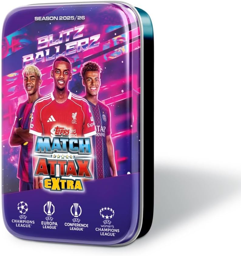 Topps UCC Match Attax Extra 2026 - Mega Dose - Goliaths - enthält 48 Karten einschliesslich 3 Goliat