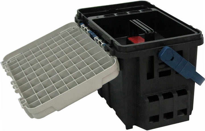 Meiho Box Seat Bucket Mouse BM-9000 - Angelkasten 542 x 340 x 350 mm, Angelkoffer mit 35 Liter Volum