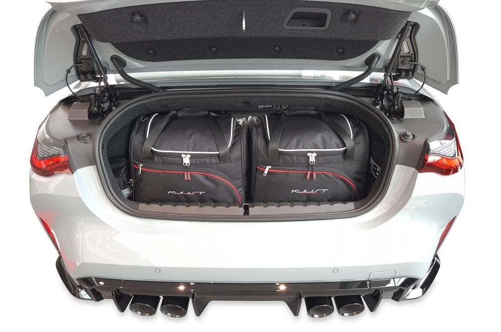 KJUST Dedizierte Kofferraumtaschen 4 stk kompatibel mit BMW 4 CABRIO G23 2020+