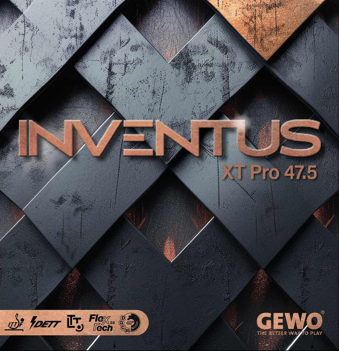 GEWO Belag Inventus XT Pro 47.5 2,0mm Blau, 2,0mm Blau