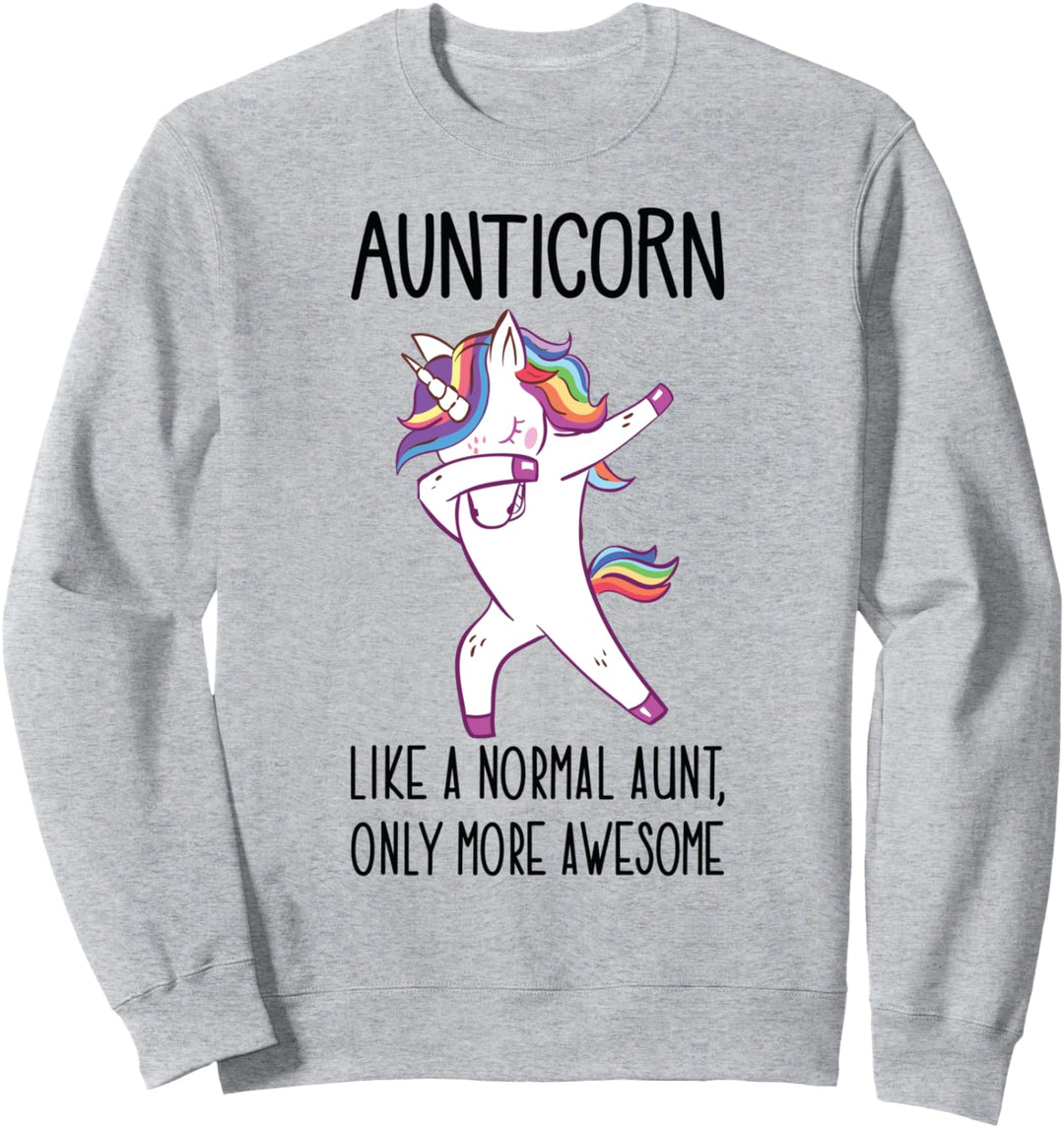 Unicorn Aunt Aunticorn Like a Normal Aunt Only More Awesome Sweatshirt