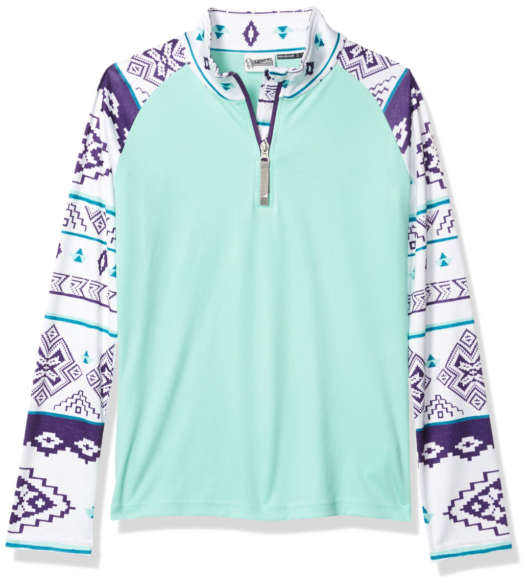 Spyder Mädchen Surface Zip T-Neck Surface Zip T-Neck