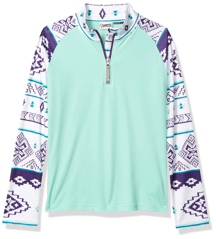 Spyder Mädchen Surface Zip T-Neck Surface Zip T-Neck