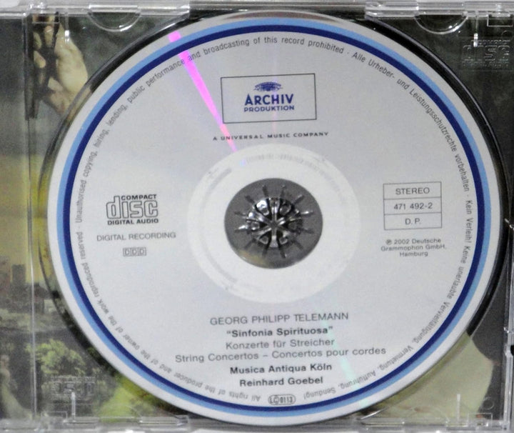 Sinfonia Spiritosa, Audio-CD