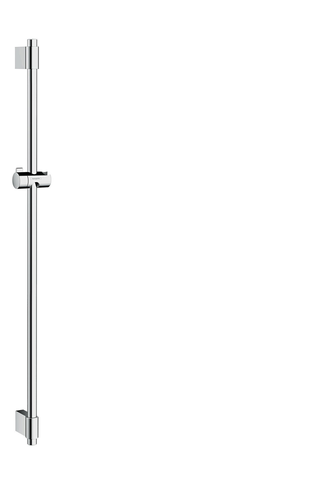 hansgrohe Unica Varia - Brausestange, Duschstange 105 cm mit Duschkopfhalterung verstellbar, Chrom