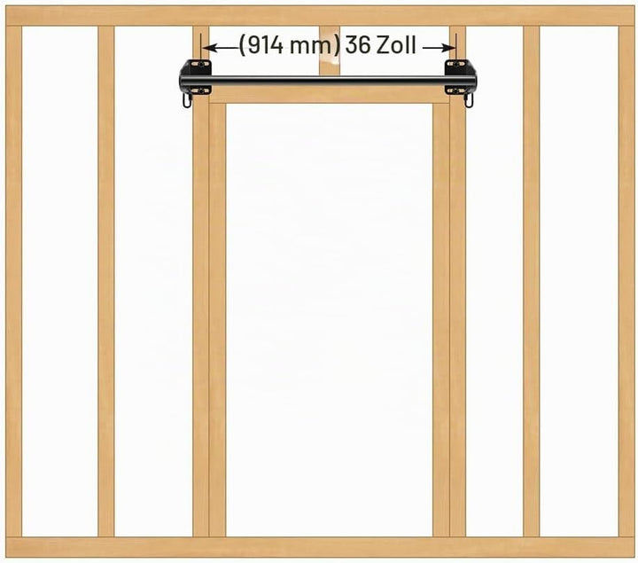 SELEWARE Wandmontierte Klimmzugstange, Heavy Duty Klimmzugstange für die Tür, Multifunktionale Home