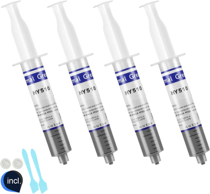 HY-510(100Gramm)> 1.9 W/m.K-CPU Wärmeleitpaste PC kühlpaste Leitpaste Thermal Paste für CPU GPU PC.,