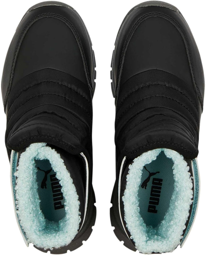 PUMA Unisex Kinder Nieve Boot WTR Ac Ps Sneaker 29 EU Puma Black Puma Black, 29 EU Puma Black Puma B