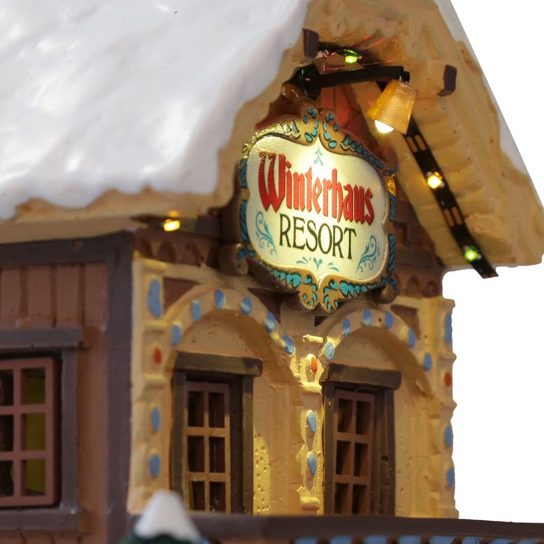 Lemax 15735-UK Vail Village Sights &amp; Sounds: Winterhaus Resort