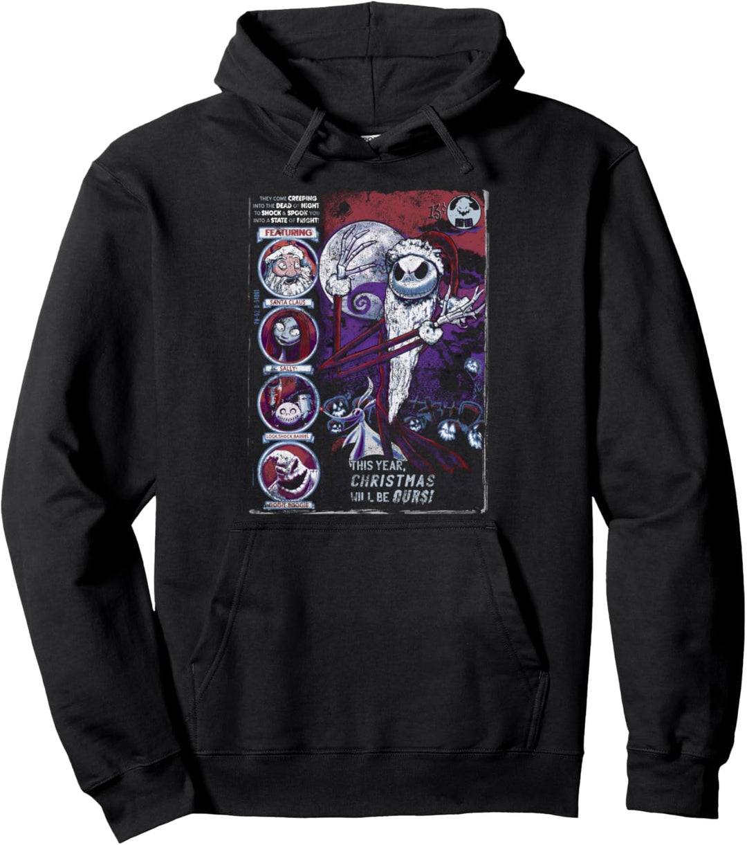 Nightmare Before Christmas First Weihnachten Comic Cover Pullover Hoodie
