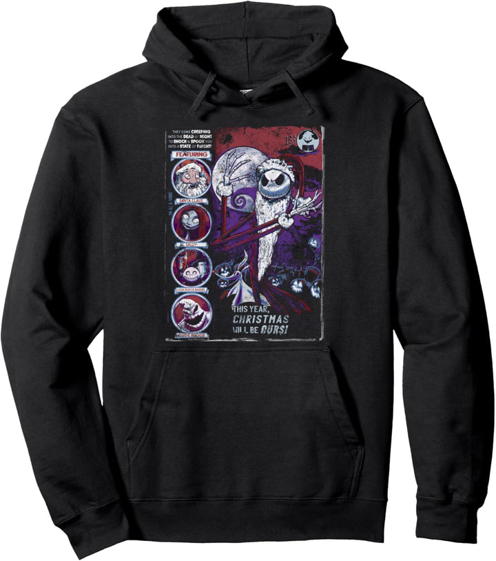 Nightmare Before Christmas First Weihnachten Comic Cover Pullover Hoodie