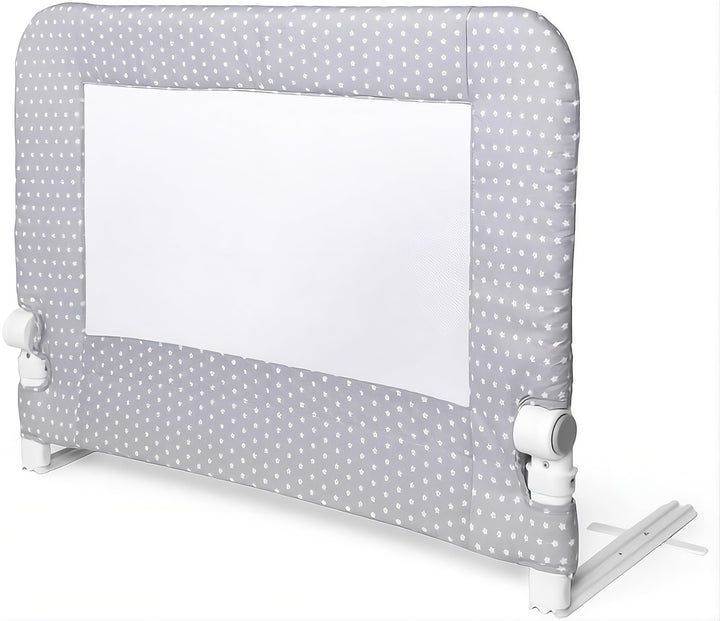 Interbaby Bettgitter 90 für Babys und Kinder-Sternmodel, grau, 90 cm (Paquete de