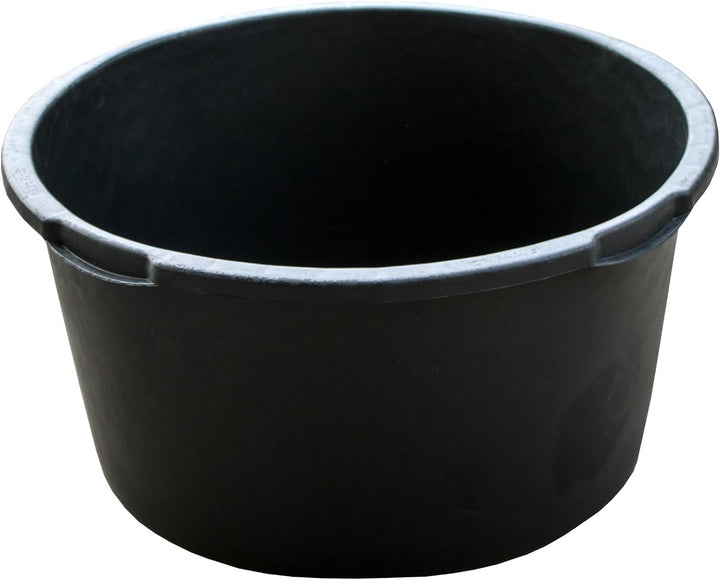 Set: PE Becken / Rundbecken + Abdeckgitter D=66cm, H=35cm, 90L für Wasserspiele u. Brunnen INTERGARD