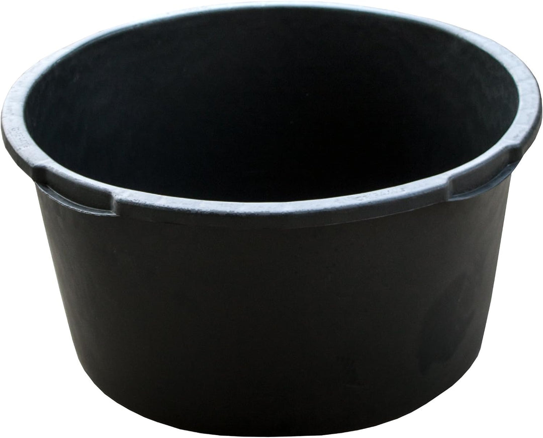 Set: PE Becken / Rundbecken + Abdeckgitter D=66cm, H=35cm, 90L für Wasserspiele u. Brunnen INTERGARD