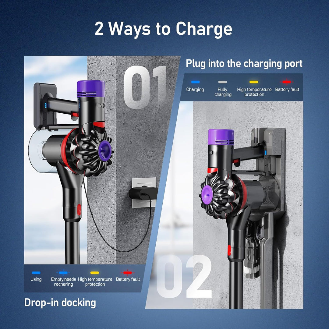 Keenstone V8 Akku 6500mAh, Ersatzakku Für Dyson SV10 V8 Absolute Animal Motorhead Fluffy Slim Fluffy