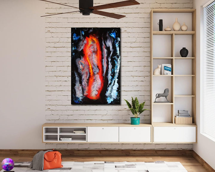 Gemälde Abstrakte Malerei Original - moderne hochglanz Wandbilder XXL - Resin Art Kunst Bild Harz Un