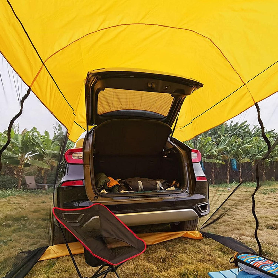 Zelt für Auto, Camping, SUV, Heckzelt, tragbar, Seitenzelt für Auto, Camping, Outdoor, Regenabdeckun