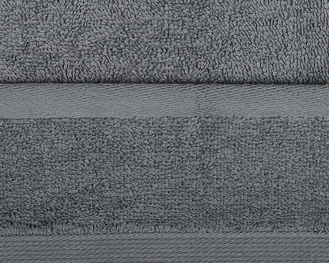 RAJRANG Hand Towel-Cotton Terry fabric-Grey-6-Pcs 40 X 71 cm Grau 6, Grau 6