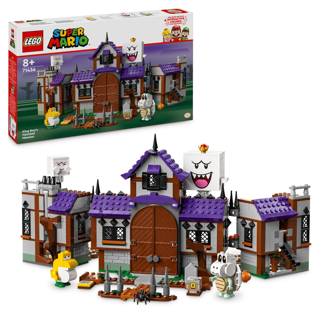 LEGO Super Mario König Buu Huus Spukhaus, Spielzeuggeisterhaus für Kinder, Nintendo Set zum Sammeln,