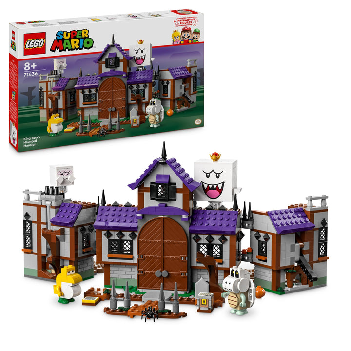 LEGO Super Mario König Buu Huus Spukhaus, Spielzeuggeisterhaus für Kinder, Nintendo Set zum Sammeln,