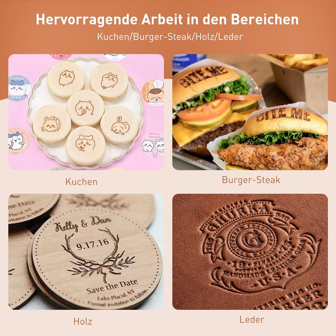 Elektrisches Brandeisen Für Holz, Löten Kupfer Mit Messing Kopf Für Holzbearbeitung, Backen, Handgef