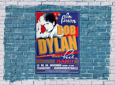 Bob Dylan and His Band - The Essential, Frankfurt 2003 » Konzertplakat/Premium Poster | Live Konzert