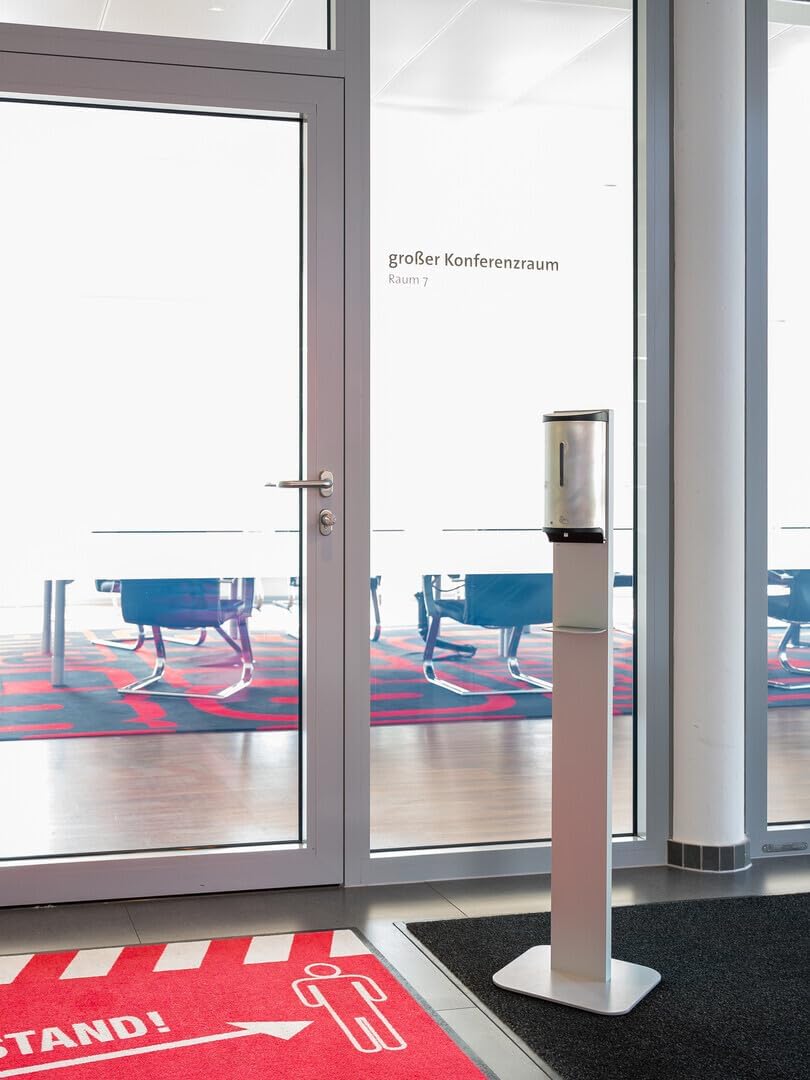 EMCO SYSTEM2 Desinfektionsspender zur Stand- oder Wandmontage, sensorgesteuerter Desinfektionsmittel