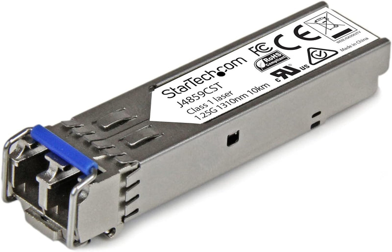 StarTech.com Gigabit LWL SFP Transceiver Modul - HP J4859C kompatibel - SM/MM LC mit DDM - 10km / 55