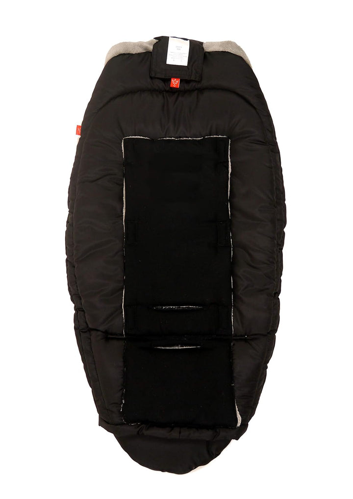 Kaiser 65356225 Einschlagdecke CooCoon, black/light grey, schwarz Black/Light Grey 1 Stück (1er Pack