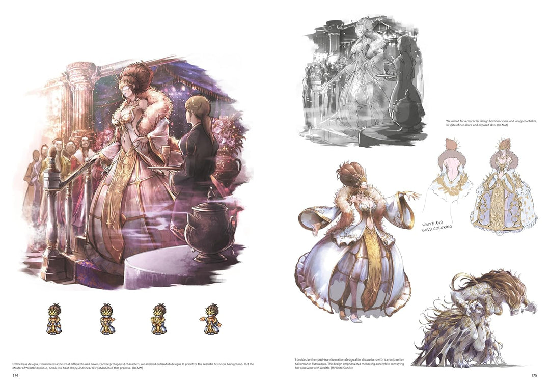 The Art of Octopath Traveler: 2016-2020, Gebundenes Buch